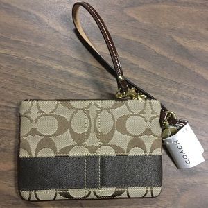 Brand new Coach Wristlet